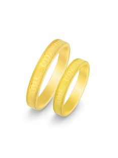 Arany karikagyűrű pár 226-GSL 5347s sárga arany