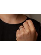 Gyűrűguru eljegyzési gyűrű 0.17ct H/SI gyémánttal BRK002  