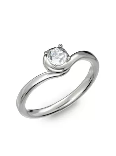   Gyűrűguru eljegyzési gyűrű 0,3ct I/SI gyémánttal BRK005 