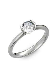   Gyűrűguru eljegyzési gyűrű 0.2ct szintetikus gyémánttal BRK023