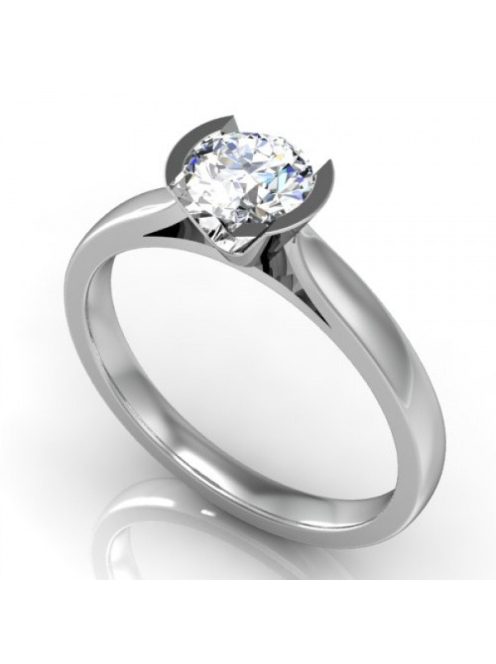 Gyűrűguru eljegyzési gyűrű 0.2ct szintetikus gyémánttal BRK023