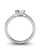 Gyűrűguru eljegyzési gyűrű 0.2ct szintetikus gyémánttal BRK023