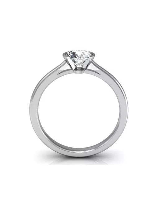 Gyűrűguru eljegyzési gyűrű 0.2ct szintetikus gyémánttal BRK023