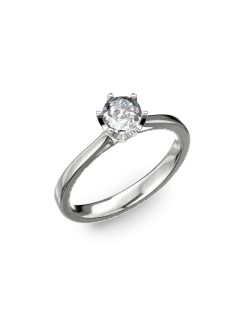   Gyűrűguru eljegyzési gyűrű 0,5ct szintetikus gyémánttal BRK024  