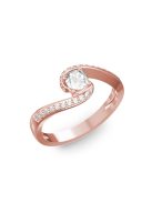 Gyűrűguru eljegyzési gyűrű 0,3ct H/SI gyémánttal BRK035  