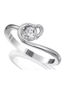 Gyűrűguru eljegyzési gyűrű 0,25ct I/SI gyémánttal BRK066 