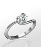 Gyűrűguru eljegyzési gyűrű 0,25ct H/SI gyémánttal BRK066 