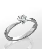 Gyűrűguru eljegyzési gyűrű 0.1ct szintetikus gyémánttal BRK083  