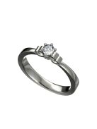 Gyűrűguru eljegyzési gyűrű 0,17ct szintetikus gyémánttal BRK086 