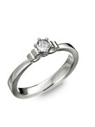 Gyűrűguru eljegyzési gyűrű 0,17ct H/SI gyémánttal BRK086 