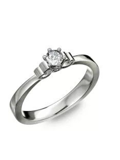   Gyűrűguru eljegyzési gyűrű 0,17ct I/SI gyémánttal BRK086 