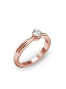 Gyűrűguru eljegyzési gyűrű 0,25ct H/SI gyémánttal BRK091 