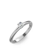 Gyűrűguru eljegyzési gyűrű 0.17ct szintetikus gyémánttal BRK098 