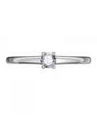 Gyűrűguru eljegyzési gyűrű 0.17ct szintetikus gyémánttal BRK098 