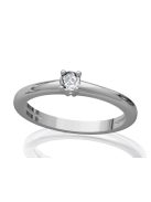 Gyűrűguru eljegyzési gyűrű 0.17ct szintetikus gyémánttal BRK098 