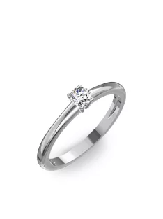 Gyűrűguru eljegyzési gyűrű 0.17ct gyémánttal BRK098 