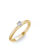 Gyűrűguru eljegyzési gyűrű 0.17ct gyémánttal BRK098 