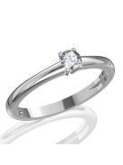 Gyűrűguru eljegyzési gyűrű 0.17ct gyémánttal BRK098 