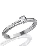 Gyűrűguru eljegyzési gyűrű 0.17ct gyémánttal BRK098 