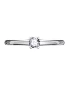 Gyűrűguru eljegyzési gyűrű 0.17ct gyémánttal BRK098 