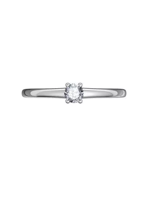 Gyűrűguru eljegyzési gyűrű 0.17ct gyémánttal BRK098 