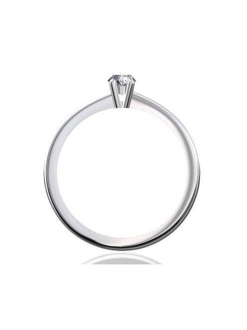 Gyűrűguru eljegyzési gyűrű 0.17ct gyémánttal BRK098 