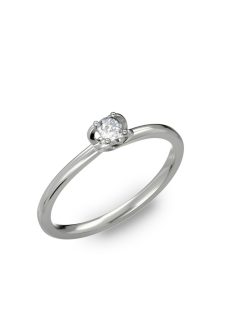   Gyűrűguru eljegyzési gyűrű 0,1ct szintetikus gyémánttal BRK101 