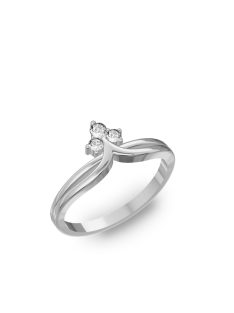 Gyűrűguru eljegyzési gyűrű H/SI gyémánttal BRK110 