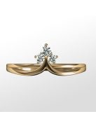 Gyűrűguru eljegyzési gyűrű H/SI gyémánttal BRK110 