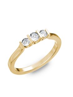   Gyűrűguru eljegyzési gyűrű szintetikus gyémánttal BRK111 