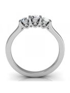 Gyűrűguru eljegyzési gyűrű szintetikus gyémánttal BRK111 