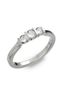 Gyűrűguru eljegyzési gyűrű H/SI gyémánttal BRK111 