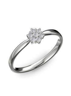   Gyűrűguru eljegyzési gyűrű szintetikus gyémánttal BRK 114  