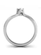 Gyűrűguru eljegyzési gyűrű 0.1ct I/SI gyémánttal BRK115 