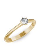 Gyűrűguru eljegyzési gyűrű 0.17ct szintetikus gyémánttal BRK117 