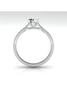 Gyűrűguru eljegyzési gyűrű 0.5ct szintetikus gyémánntal BRK119
