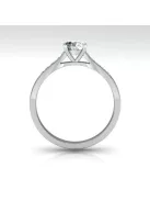 Gyűrűguru eljegyzési gyűrű 0.5ct szintetikus gyémánntal BRK119