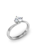 Gyűrűguru eljegyzési gyűrű 0,25ct H/SI gyémánttal BRK128 