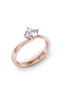 Gyűrűguru eljegyzési gyűrű 0,25ct szintetikus gyémánttal BRK128 