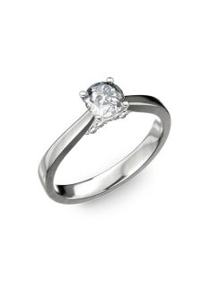   Gyűrűguru eljegyzési gyűrű 0,5ct H/SI gyémánttal BRK133  