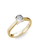 Gyűrűguru eljegyzési gyűrű 0,5ct szintetikus gyémánttal BRK133  