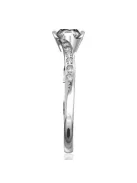 Gyűrűguru eljegyzési gyűrű 0,3ct I/SI gyémánttal BRK135 