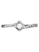 Gyűrűguru eljegyzési gyűrű 0,3ct szintetikus gyémánttal BRK135 