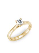 Gyűrűguru eljegyzési gyűrű 0,3ct H/SI gyémánttal BRK137 