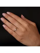 Gyűrűguru eljegyzési gyűrű 0,3ct I/SI gyémánttal BRK137 