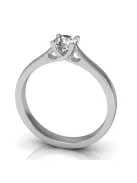 Gyűrűguru eljegyzési gyűrű 0,3ct I/SI gyémánttal BRK137 