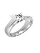 Gyűrűguru eljegyzési gyűrű 0,3ct H/SI gyémánttal BRK137 