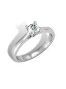 Gyűrűguru eljegyzési gyűrű 0,3ct szintetikus gyémánttal BRK137 