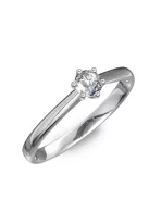 Gyűrűguru eljegyzési gyűrű 0.2ct szintetikus gyémánttal BRK141 