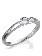 Gyűrűguru eljegyzési gyűrű 0.17ct szintetikus gyémánttal BRK 143  